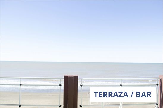 Terraza / bar. de Hotel Latinoamericano
